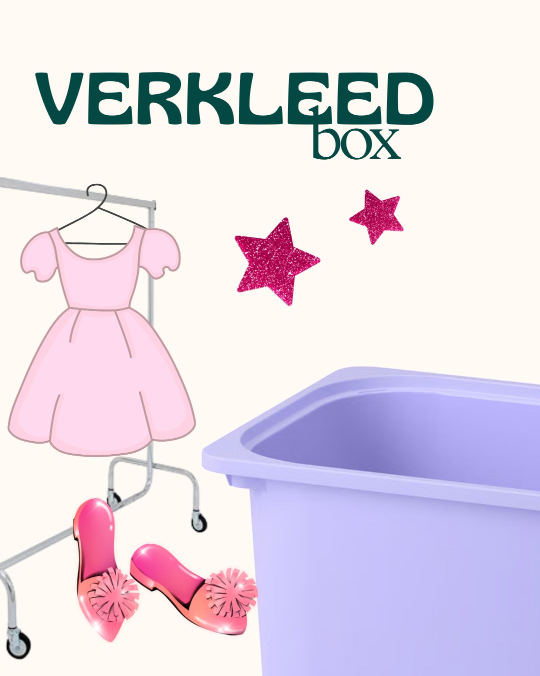 Verkleed box | Compleet verkleedfeestje