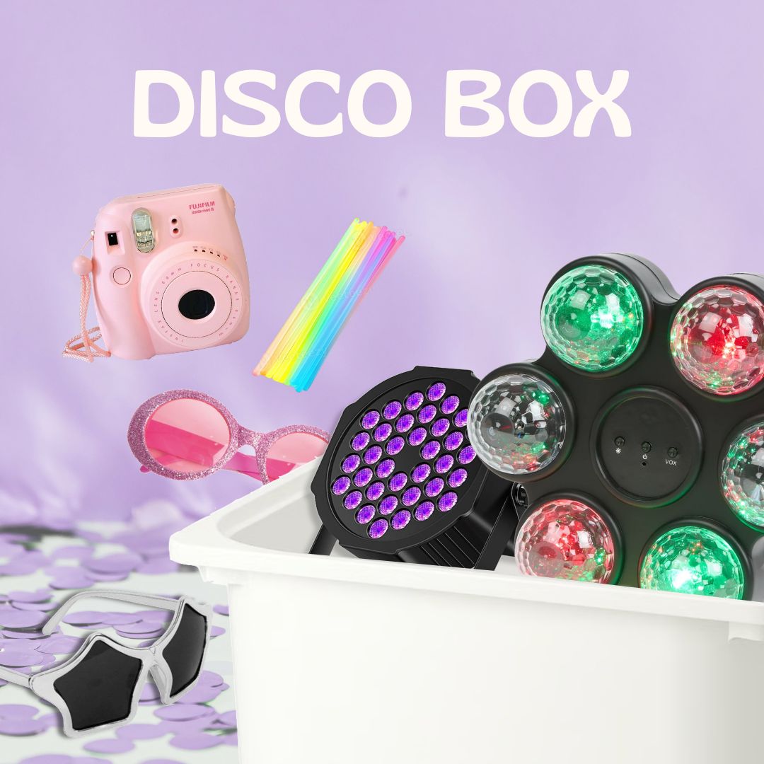 Disco box | uniek discofeestje