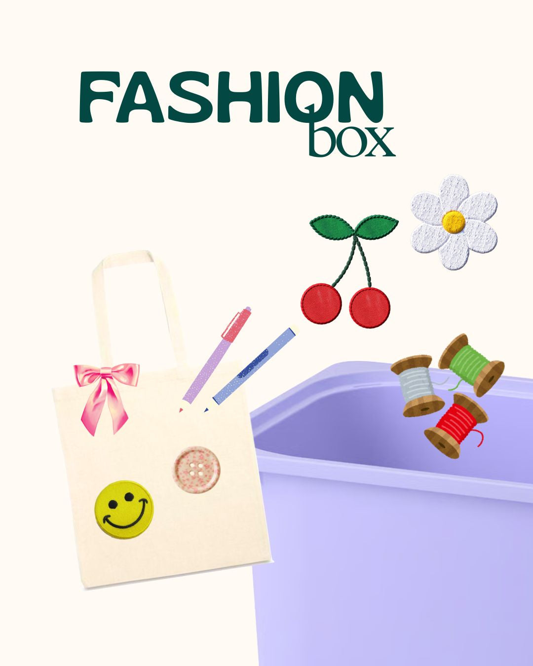 Fashion box | ontwerp je eigen tote bag